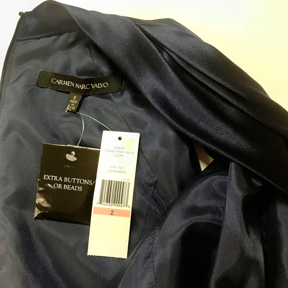 Carmen Marc Valvo Infusion Silk Prom/Formal Dress - Picture 9 of 9